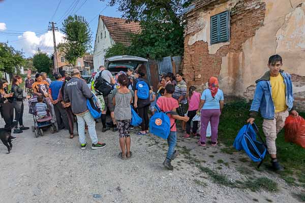Distributing School Supplies