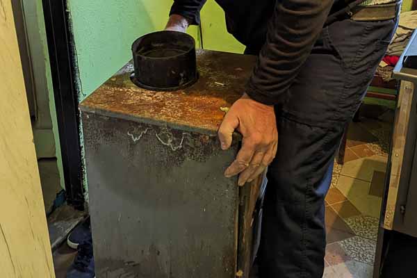 Old Heater That Needs Replacing