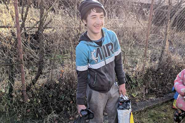 Happy Children with Their Gifts