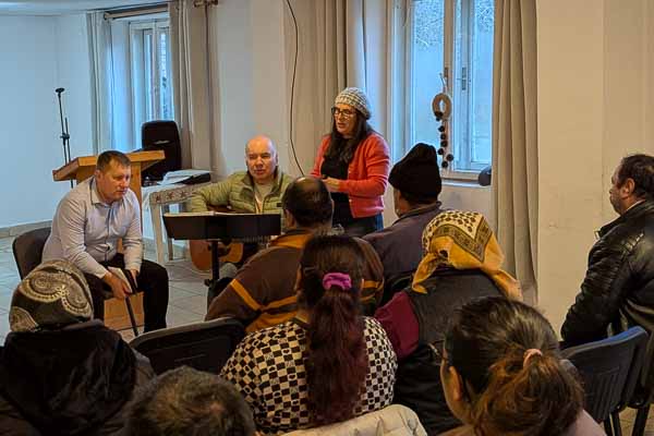 Guest Preacher Leading Worship