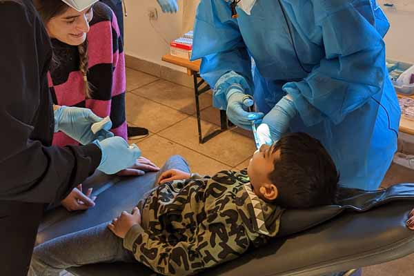 A Patient Receiving Dental Care